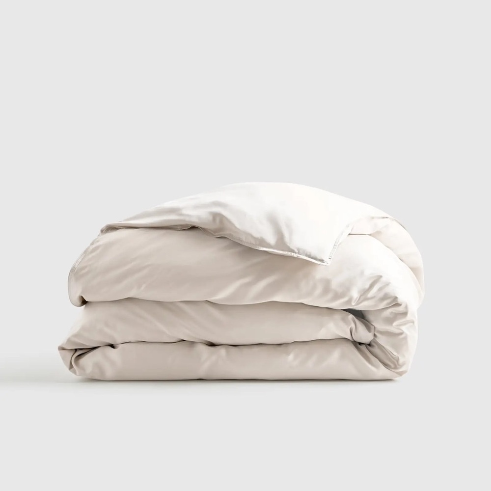 QUINCE European Linen Duvet Cover Full/Queen Sand 7051